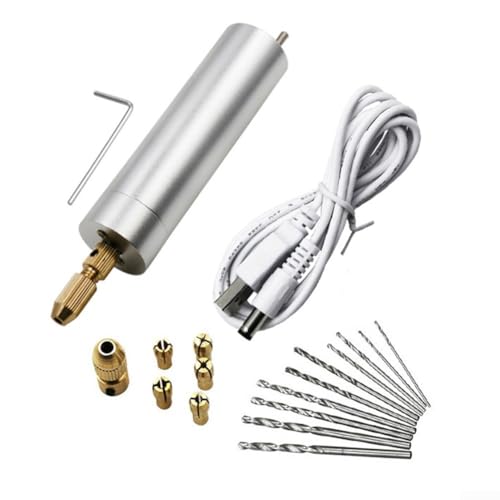 Mini Elektroschleifer Set Leistungsstarker Gravierstift, Schleifen und Polieren, einzigartige Verriegelungsfunktion (Set B) von SPORTARC