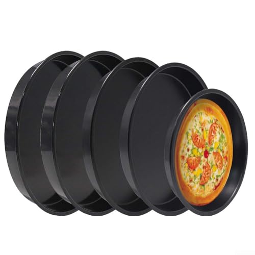 Nicht kochendes Tablett für Pizza, Karbonstahl-Material für gleichmäßiges Backen (E) von SPORTARC