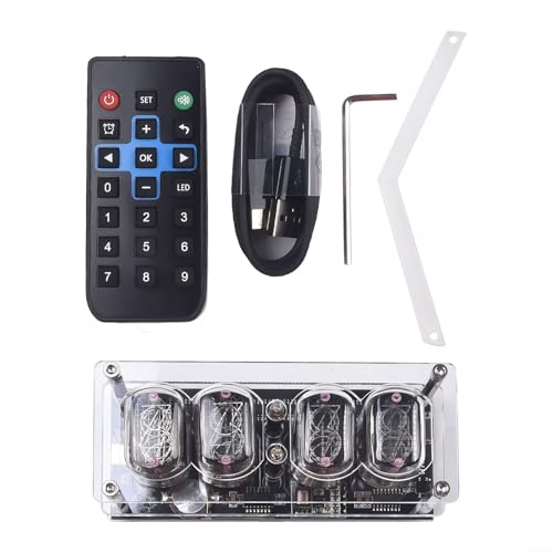 Nixie Tube Digital Clock IN12 featuring USB C Power Supply and Anti Poisoning Procedures to Extend Lamp Life Nixie Tube Digital Clock IN12 featuring USB C Power Supply and Anti Poisoning Procedures to Extend Lamp Life von SPORTARC