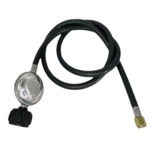 Propan-Adapterschlauch, mit Regler für 9-20,4 kg Zylinder für Q CC1 Typ 5/8 Propan für Campingkocher, Terrassenheizung oder Grill (1) von SPORTARC