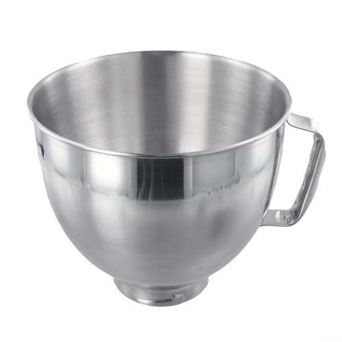 Rostfreie Edelstahl-Rührschüssel für KitchenAid 4 5QT & 5QT Standmixer von SPORTARC