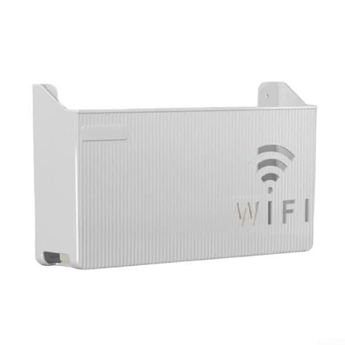 Router Storage Rack, Wifi Router Box Wall-Mounted Wifi Router Box Equipped With Installation Kit14*24*6CM For Storing WiFi Routers And Other Media Devices(Pink) von SPORTARC