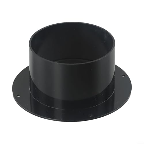 Runder Ventilationsrohrflansch aus ABS, starker Wandanschluss für Luftkanalsysteme (100 mm) von SPORTARC