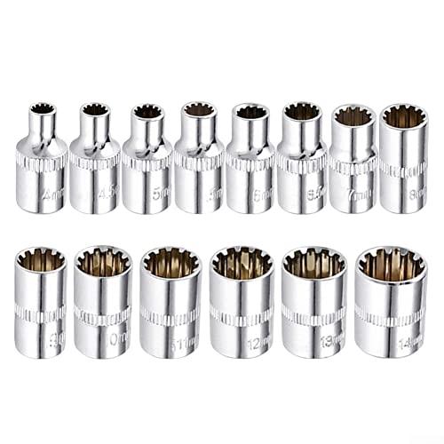SPORTARC 1 x 10 mm 12 Punkt Spiegel kurzer Stecknuss Kopf 1/4 Antrieb Torx Bit Ratschenschlüssel Adapter SPORTARC 1 x 10 mm 12 Punkt Spiegel kurzer Stecknuss Kopf 1/4 Antrieb Torx Bit Ratschenschlüssel Adapter von SPORTARC