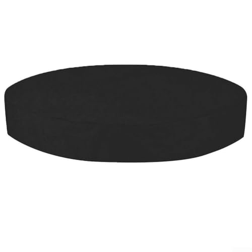 SPORTARC 1 x runde Badewannen-Abdeckung, rund, UV-Schutz, Spa, staubdicht, wasserdicht, 200 x 30 cm (schwarz) von SPORTARC
