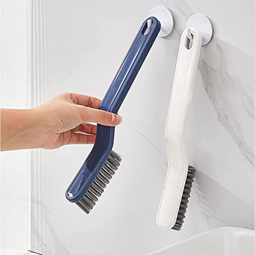 SPORTARC 2 x multifunktionale Bodennahtbürste, 2-in-1 Clip-Haar-Fenster-Reinigungsbürste für Wand, Badezimmer, Eckspalt, Bürste, Fugendüse, Reinigungsbürste von SPORTARC