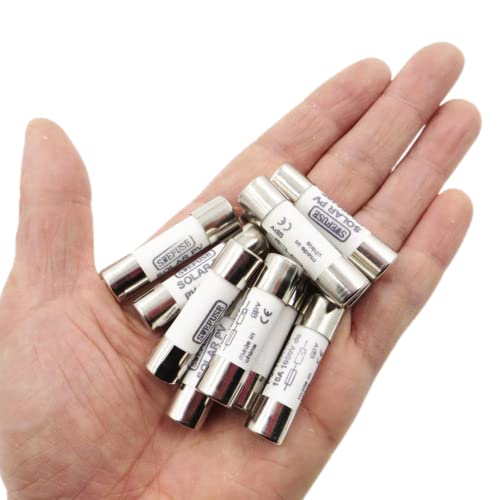 SPORTARC 3 Stück 20 A Sicherungskasten für Verbrauchereinheiten, PV DC-Sicherung, 1000 V, 10 x 38 mm SPORTARC 3 Stück 20 A Sicherungskasten für Verbrauchereinheiten, PV DC-Sicherung, 1000 V, 10 x 38 mm von SPORTARC