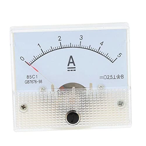 SPORTARC 85C1 GB/T7676-98 Analoges Panel Amperemesser Voltmeter Gauge DC 0-5A SPORTARC 85C1 GB/T7676-98 Analoges Panel Amperemesser Voltmeter Gauge DC 0-5A von SPORTARC
