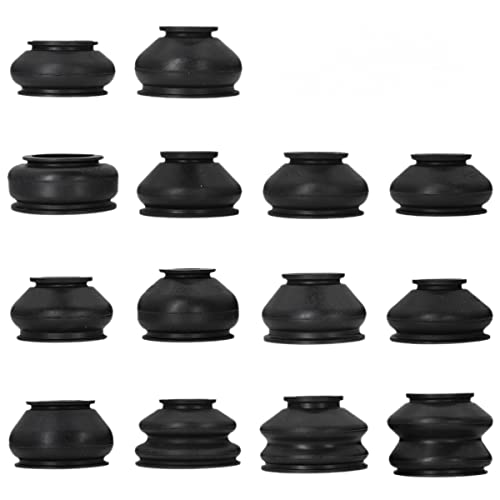 SPORTARC Autoteile Kugelgelenk Staubschutz, 14 Stück Multipack Kugelgelenk Gummi Staubmanschetten Abdeckungen Spurstangenkopf Set Kit von SPORTARC