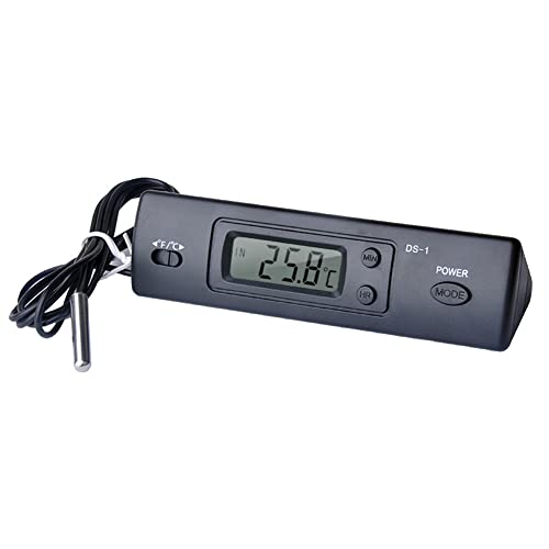 SPORTARC Elektronisches Thermometer Auto Multifunktionszeit Temperatur Anzeige mit Sonde von SPORTARC