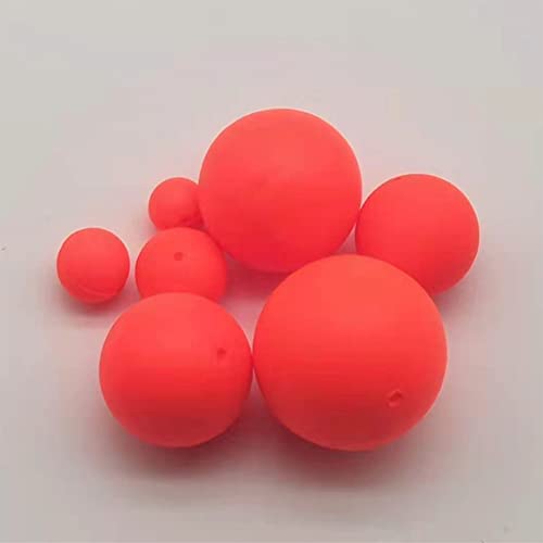 SPORTARC Fliegenfischen Float Strike Indicator Fishing Bobbers, 10 Stück 15 mm Fishing Floats Bobber Ball Beads Foam Strike Indicators Buoys Tackle von SPORTARC