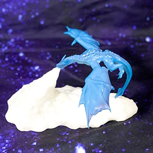 SPORTARC Ice Dragon Moon Lamp, 3D Printed Night Light Lava Lamps LED Moon Light with USB Rechargeable, Fire Dragons Lamps Christmas Dragon Gifts von SPORTARC