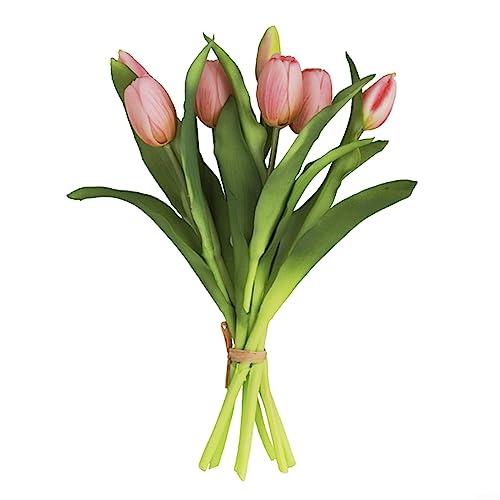 SPORTARC Künstliche Tulpen, fühlt sich echt an, Latex, künstliche Tulpen, Blumen, Hochzeitssträuße für Hochzeit, Zuhause, Garten, Dekoration von SPORTARC