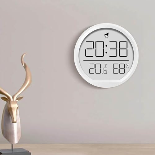 SPORTARC Multifunktions-Uhr mit klarem Display, Innenuhr mit Temperatur-, Luftfeuchtigkeits- und Datumsüberwachung (weiß) von SPORTARC