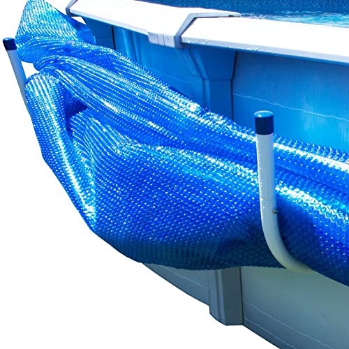 SPORTARC Pool-Solarabdeckung-Halter-Haken – 5 Stück U-förmige Röhren-Sets, Solar-Poolabdeckung, Aufbewahrungssattel über dem Boden, Schwimmbad-Zubehör, spart Platz von SPORTARC