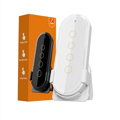 SPORTARC Smart Tragbare Universal-Fernbedienung für Tuya, 12-Szenen-DIY-drahtlose Steuerung von WiFi-ZigBee-Switch-Steckdosen usw., Arbeit mit für Smart Life APP, Smart Home-Szenenschalter von SPORTARC