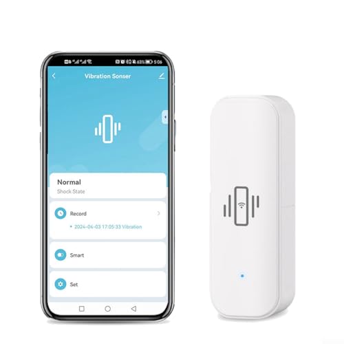SPORTARC Smart Vibrationssensor für Tuya, Smart Home für WiFi Vibrationssensor, Intelligente Verknüpfung, Vibrationserinnerung SPORTARC Smart Vibrationssensor für Tuya, Smart Home für WiFi Vibrationssensor, Intelligente Verknüpfung, Vibrationserinnerung von SPORTARC
