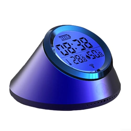 SPORTARC Temperatur-Feuchtigkeitssensor (intelligente Uhr) LCD-Bildschirm für Zigbee Temperaturfeuchtigkeitssensor zur Fernüberwachung, intelligente Technologie (blau) von SPORTARC
