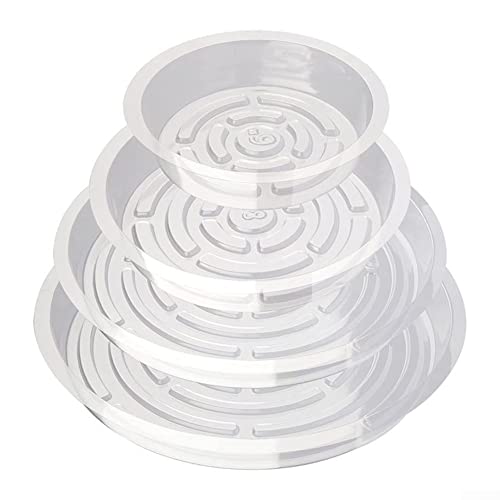 SPORTARC Transparente transparente Pflanzen-Untersetzer, dicker Kunststoff, Blumentopf-Tropfschalen für Innen- und Außenpflanzen, Garten-Untertassen, Blumentopf-Untersetzer, Tabletts – 15,2 cm, 24 SPORTARC Transparente transparente Pflanzen-Untersetzer, dicker Kunststoff, Blumentopf-Tropfschalen für Innen- und Außenpflanzen, Garten-Untertassen, Blumentopf-Untersetzer, Tabletts – 15,2 cm, 24 von SPORTARC