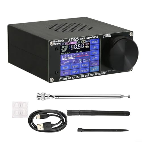 SPORTARC Vollbandradio ATS25 max-DecoderⅡ Funkempfänger ATS25 Max Decoder II + offizieller Aktivierungscode, 2T6H303MY4VY5401KS83AUJJ18YFC5 von SPORTARC