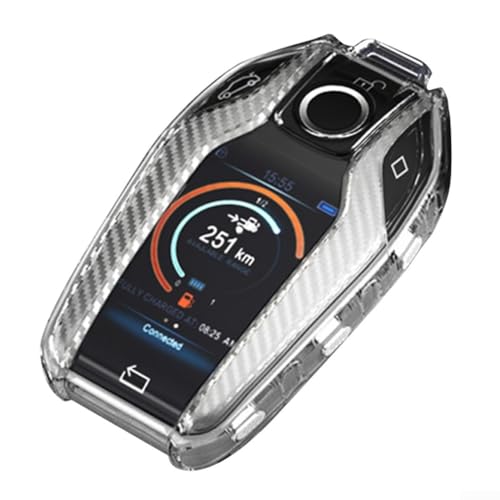Schlüsselgehäuse für BMW 7er (transparent + weiß) - verschiedene Modelle inkl. 740 für Smart Key und GT Autoschlüssel von SPORTARC