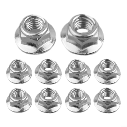 Schutzdichtungsmutter für Rasenmäher und Trimmer, 10-teiliges Set für einfachen Austausch von SPORTARC