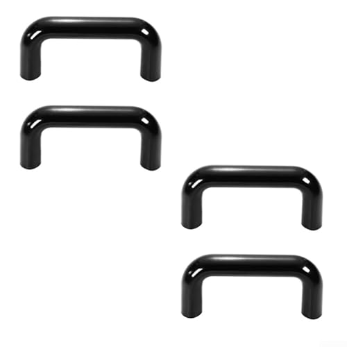 Set mit 4 U-förmigen Zuggriffen aus Bakelit für Schränke und Maschinentüren, mechanische Festigkeit und bequeme Montage von SPORTARC