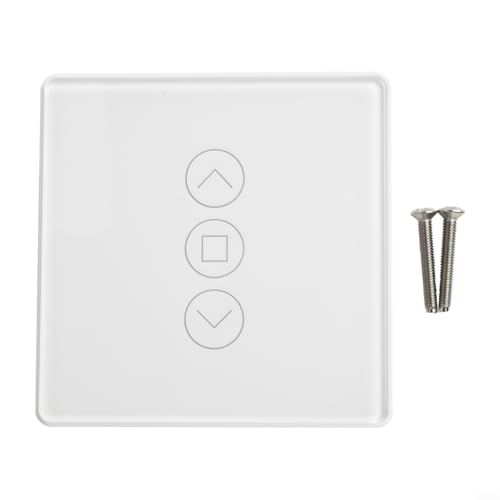Smart WiFi Curtain Switch, WiFi RF433 Smart Curtain Switch APP/manual/voice Smart Speaker Control For TUYA For ALEXA For Assistant (WHITE) von SPORTARC