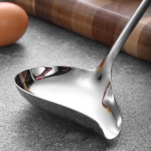 Stilvolle und funktionale 2-teilige Edelstahl-Saucierkelle für mühelose Zubereitung von Mahlzeiten von SPORTARC
