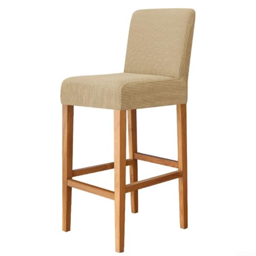 Stuhlhusse für Esszimmerstühle, Bar oder Club-Stühle, schlichtes Design, um Ihre Inneneinrichtung zu verschönern (Khaki) von SPORTARC
