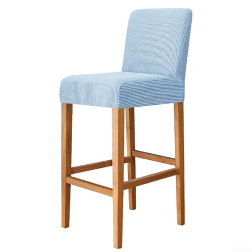 Stuhlhusse für Esszimmerstühle, Bar oder Club-Stühle, schlichtes Design, um Ihre Inneneinrichtung zu verschönern (blau) von SPORTARC