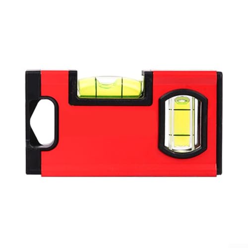 Tragbare magnetische Wasserwaage aus Aluminium, Konstruktions-Nivellierwerkzeug, Wasserwaagen-Messgerät, Mini-Wasserwaagen-Messgerät (771–10 cm) von SPORTARC