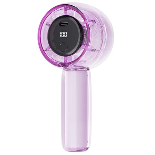 Tragbarer Turbo-Ventilator mit 100 verstellbaren Gängen, für persönliche Kühlung in verschiedenen Umgebungen (lila) von SPORTARC