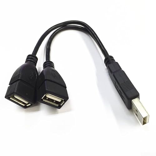 USB-Stecker auf Dual-USB2-0-Buchse, HUB-Spliter-Adapterkabel für Computer, Laptop USB-Stecker auf Dual-USB2-0-Buchse, HUB-Spliter-Adapterkabel für Computer, Laptop von SPORTARC