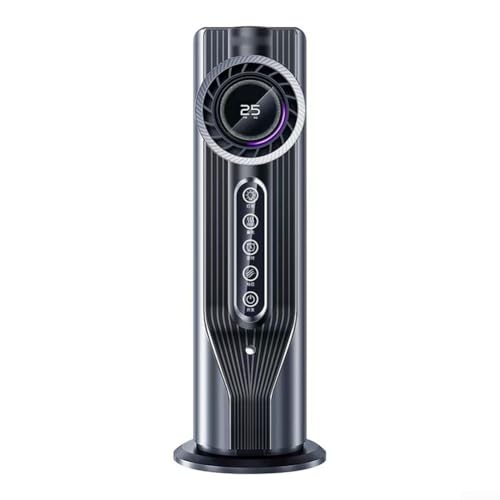 UltraQuiet 3-in-1 Tragbarer Luftkühler-Ventilator-Luftbefeuchter für den Heimgebrauch, entworfen für energiesparende Kühlung und leisen Betrieb in kleinen Räumen (schwarz) von SPORTARC