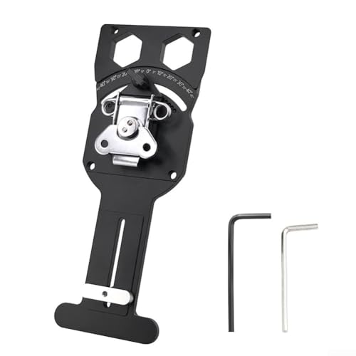Verstellbarer Winkelmesser mit Einstell- und Stabilisierungskante, kompatibel mit mehreren Schienensägeschienen für präzise Schnitte Verstellbarer Winkelmesser mit Einstell- und Stabilisierungskante, kompatibel mit mehreren Schienensägeschienen für präzise Schnitte von SPORTARC