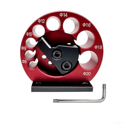 SPORTARC Verstellbarer elektrischer Rundbohrer, 8–20 mm, elektrische Bohrmaschine, Fräsdübel, Rundstab, Hilfswerkzeug, Holzbearbeitungswerkzeug, Dübelmacher, Jig-Kit (Set A), 1401950866 von SPORTARC