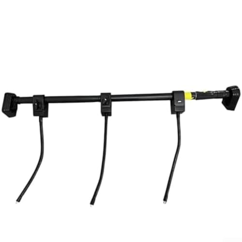 Verstellbarer hängender Kranzhalter, robuste Metallhalterung, verstellbarer Türkranzhalter zum Aufhängen von Kränzen und Dekorationen an Türen (L) von SPORTARC