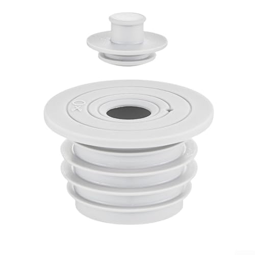 Waschmaschinen-kompatible Ablaufdichtung, effektiver Schutz vor Auslaufen und schlechten Gerüchen (60–65 mm) von SPORTARC