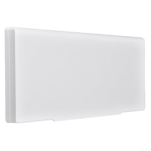 Wasserdichte Schalter-Steckdosenabdeckung, hält Schalter und Steckdosen sauber, ideal für Terrasse und Balkon (weiß) von SPORTARC