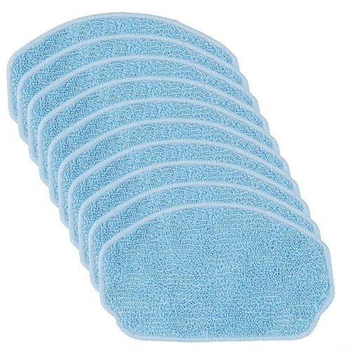 Wischmopp-Pads für den Haushalt, passend für IRBIS Staubsaugermodelle, wählen Sie aus Packungen mit vier oder zehn Optionen (10 Stück) von SPORTARC