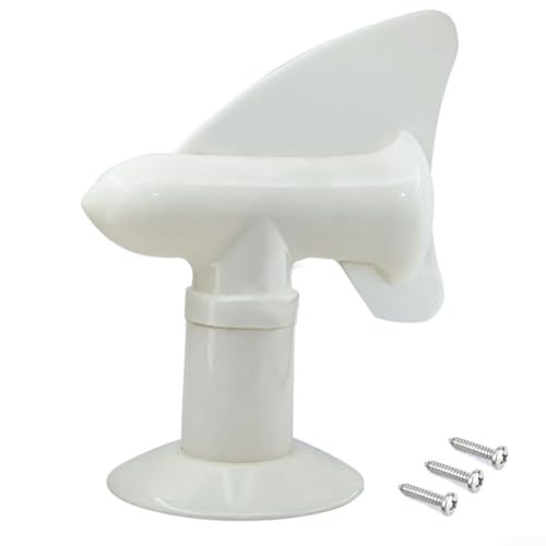 Wohnmobil-Abwasser-Abdeckung mit 360 Grad drehbarem Siphon-Lüftungsschlitz, passend für Standard-48 mm Abwasserrohre, resistent gegen raues Wetter und UV-Strahlung (weiß) von SPORTARC