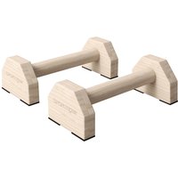 SPORTNOW 2er-Set Liegestützgriffe rutschfest Push Up Griffe aus Holz Natur SPORTNOW 2er-Set Liegestützgriffe rutschfest Push Up Griffe aus Holz Natur von SPORTNOW