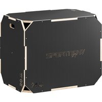 SPORTNOW 3-in-1 Plyo Box Plyometrische Sprungbox mit 3 Sprunghöhen Griffen Kantenfreie Step-Up Jumping Box 76 x 61 x 51 cm Plyometric Platform Fitnessgerät für Plyometrisches Training Workout Aosom SPORTNOW 3-in-1 Plyo Box Plyometrische Sprungbox mit 3 Sprunghöhen Griffen Kantenfreie Step-Up Jumping Box 76 x 61 x 51 cm Plyometric Platform Fitnessgerät für Plyometrisches Training Workout Aosom von SPORTNOW