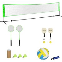 SPORTNOW Badminton-Set bunt Polyethylen B/H/L: ca. 103x155x510 cm SPORTNOW Badminton-Set bunt Polyethylen B/H/L: ca. 103x155x510 cm von SPORTNOW