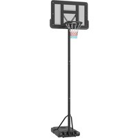 SPORTNOW Basketballkorb schwarz B/H/L: ca. 60x90x370 cm von SPORTNOW