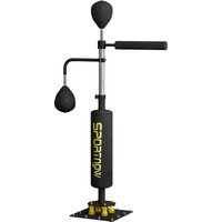SPORTNOW Boxsack freistehend 140-205cm aufblasbarer Standboxsack mit Pumpe, Saugfuß 2 Reflexsbälle Punchingball Set höhenverstellbar Kickboxsack Boxing Trainer für Erwachsene Jugendliche Krafttraining Aosom SPORTNOW Boxsack freistehend 140-205cm aufblasbarer Standboxsack mit Pumpe, Saugfuß 2 Reflexsbälle Punchingball Set höhenverstellbar Kickboxsack Boxing Trainer für Erwachsene Jugendliche Krafttraining Aosom von SPORTNOW