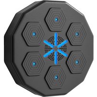 SPORTNOW Elektronische Bluetooth Boxmaschine mit Musik und LED, wandmontiertes Smart Boxziel für Erwachsene, ideal für Heimübungen   Aosom.de von SPORTNOW