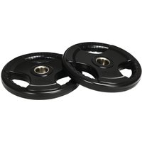SPORTNOW Hantelscheiben 2er-Set 15 KG Tri-Grip gummierte Olympiascheiben bodenschonend mit 5 cm Bohrung für Krafttraining Aosom.de SPORTNOW Hantelscheiben 2er-Set 15 KG Tri-Grip gummierte Olympiascheiben bodenschonend mit 5 cm Bohrung für Krafttraining Aosom.de von SPORTNOW