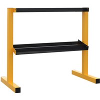 SPORTNOW Hantelständer, 2-Stufige Kurzhantelablage, Hantelablage bis 270 kg SPORTNOW Hantelständer, 2-Stufige Kurzhantelablage, Hantelablage bis 270 kg von SPORTNOW